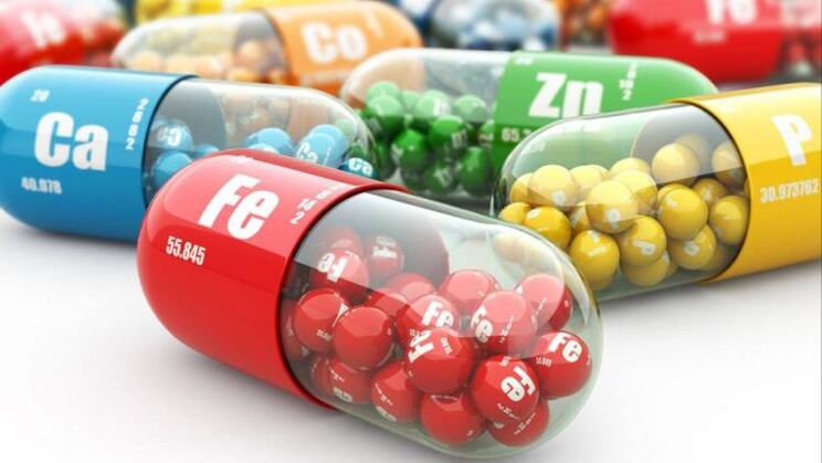 Vitamines dans les aliments pour augmenter la puissance